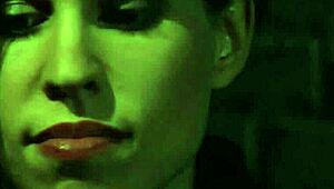 hey, these busty lesbian slaves are servicing their mistress so well