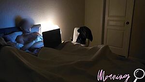 should i wake you with my lips on your cock?