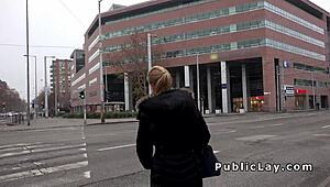 Russian Milf Picked Up for Public Hardcore