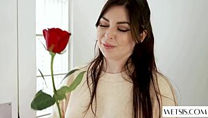 Step sister Keira Croft gets fucked hard in this story