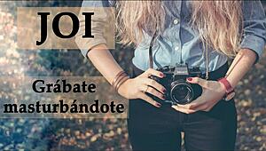 i'm guiding you in spanish to jerk off, preparing your camera for this role asmr session.