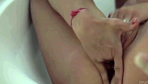 Self Pleasure Leads To Squirting Orgasm