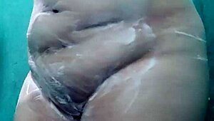 My Hot Stepmother Touches Herself While Bathing So Sensually