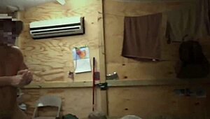 Teen and MILF use dildo and strap-on in army uniform