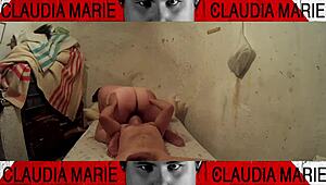 poniendo muy cerda a la gorda meti�ndole cosas por el coño en la chabola domin�ndola a la f fetichistas van a disfrutar 😈