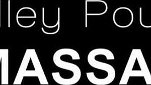 Feel this, she flips over for a full virgin body massage with oiled feet