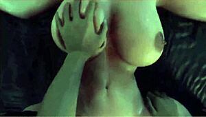 hard 3d animation with strong pounding she can handle in hentai