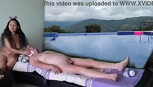 I’m obsessed with Playboy-style massage by Agarabas and Olpr