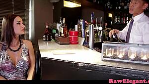 I’m obsessed with Abbie Cat’s pierced clit while she’s assfucked