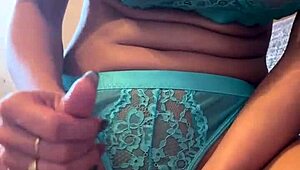 wife porn submitted by wifebucket - my perfect blonde wife in blue lace lingerie riding and sucking my cock until it explodes 😍