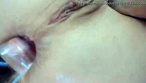 Talkative gilf Hartley loves roleplay and hard anal action