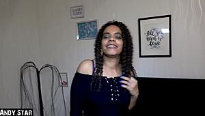 innocent german babe blows neighbor's cock pov