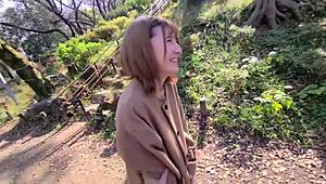 Japanese Maid Loves Raw Cock in Wild Exposure