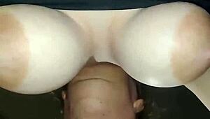 Milf With Big Dangling Udders Blows Cock?