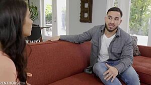 hey, why did sofie reyez wait so long to bang her boss? penthousegold com got the hottest brunette action!