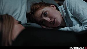 सेक्सी मेड विथ डिक, उम, बॉस की बस्टी वाइफ के साथ सोती है, ओप्स