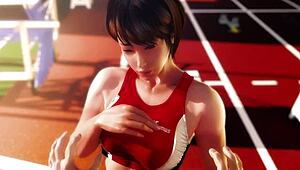 3D animated sporty hentai with big tits and ass