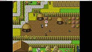 Holy cow! Defenestration game turns her into a lactating babe