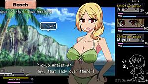 summer memories - full ryu final story - big tits blonde step-sister gets her pussy destroyed hentai sex game - part 1