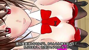 bunny girl cosplay gets more ecchi from behind in anime