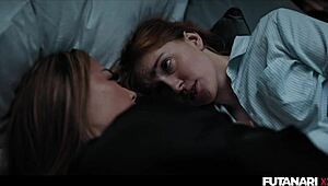 सेक्सी मेड विथ डिक, उम, बॉस की बस्टी वाइफ के साथ सोती है, ओप्स