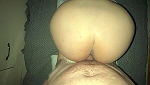 FUCKING her SILENTLY while PARENTS are in the NEXT ROOM, close-up orgasm.