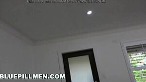 curious how grandpa frankie learns fast with a petite teen in bluepillmen?