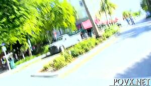 Perfect body of Krystal Banks in a hot teen scene