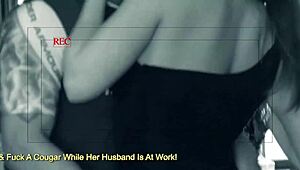 maya hills slides a dick into her chunky butt as neighbor spies