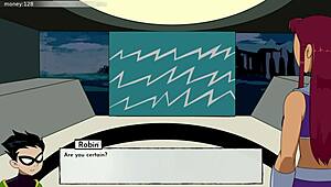 18titans part 5 - finally fucking starfire