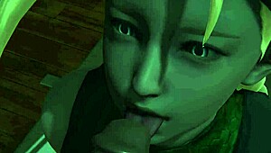 just chilling with street fighter 6, watching cammy in wild 3d hentai action, her ass getting worked on the street!