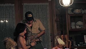 Stranded Teen Caught by Neighbor and Hardfucked in Rough Missionary Scene. Extreme Action Next Door!