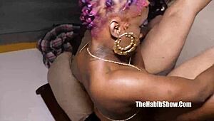 Redzilla Fucking That Deep Dark Chocolate Fetish Doll Thick N Juicy