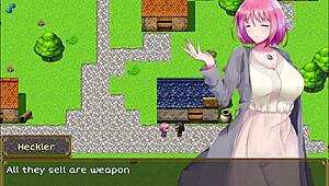 Philana Enters Witch's Castle, Finds Suspicious Men In Hentai Fetish Scene With Big Ass And Tits.