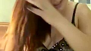 She says, 'Check out these tits, they're amazing'