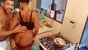 In The Kitchen Where All The Fun Started With Myllena Rios