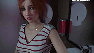 Wow, check this depraved awakening threesome with stepdad, teen redhead, and blonde friend! 😍