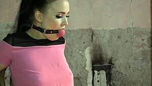 Nipple Clamp BDSM Sub Tied and Toyed, So Intense! 😱