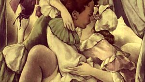 Vintage Erotic Illustration Packed with Seductive Anime Charm