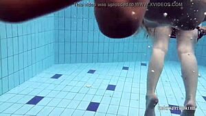 katrin privsem and lucy gurchenko are underwater babes, so hot