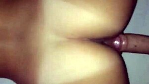 Hot Brunette Bent Over In Doggy POV