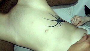 Couple shares love with pink pussy creampie