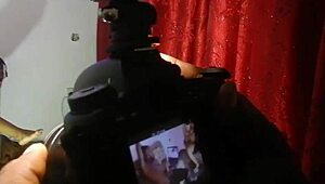 stepbrother was glued to the laptop while stepmother craved wild bedroom fun