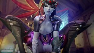 Watch this explosive Overwatch porn compilation with creampies and anal action!
