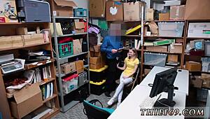 Male Police Stripper's First Time with Suspect