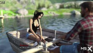 retrieving the past in lake house shower e1 18, cartoon game with bathing scenes 🛁