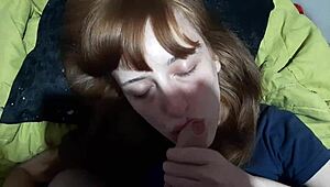 I-I mean, teen sucks stepbrother's big cock so good, it's huge!