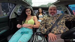 Damn, Andry Silva strips everything off and drives the street crowd wild!