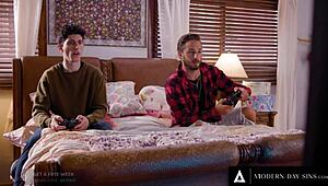 Alexis Tae, sneaky stepsis, craves rough anal before stepbro returns. Modern-day sins unfold in hospital room.