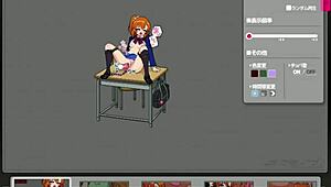 scenes from the hentai game tears of maku live with anime characters